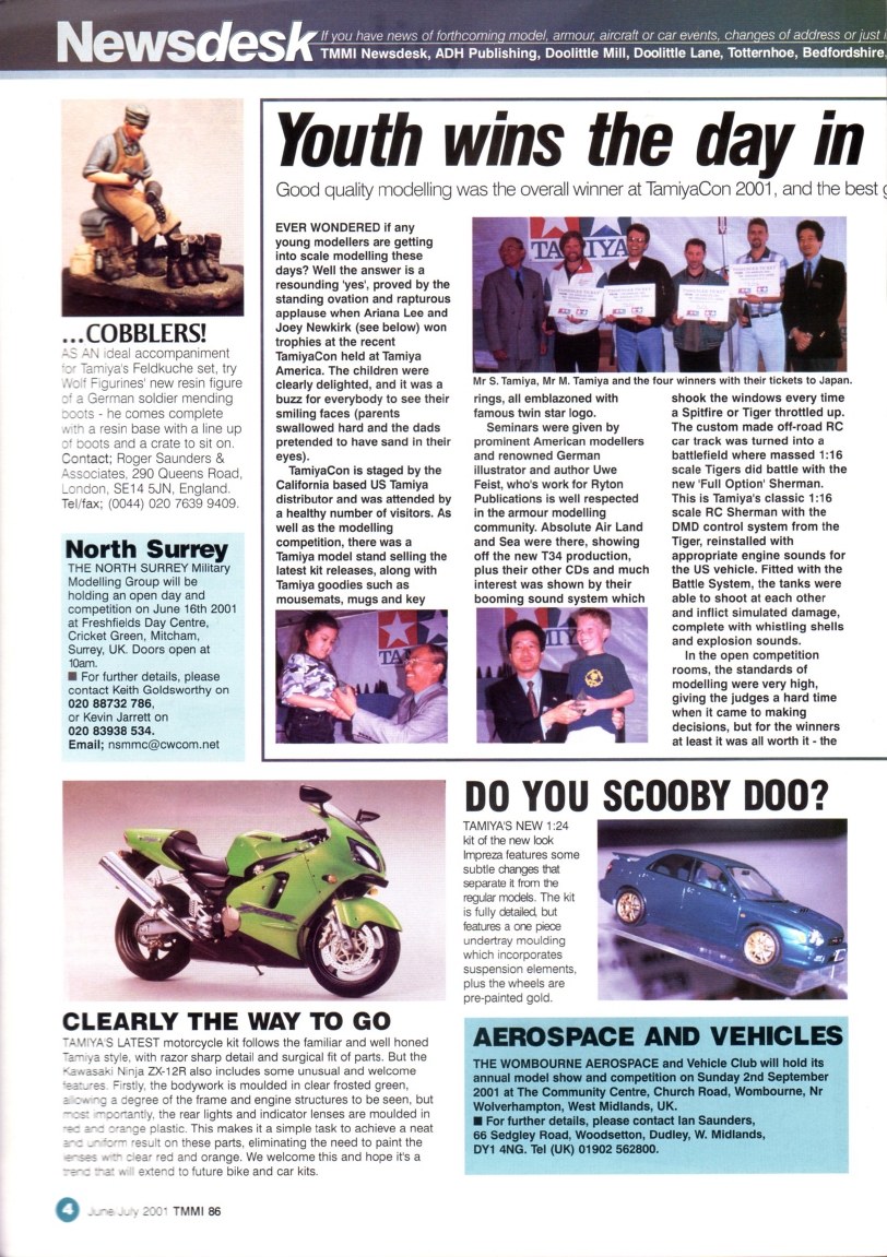 Tamiya Model Magazine 086 (2001-06)